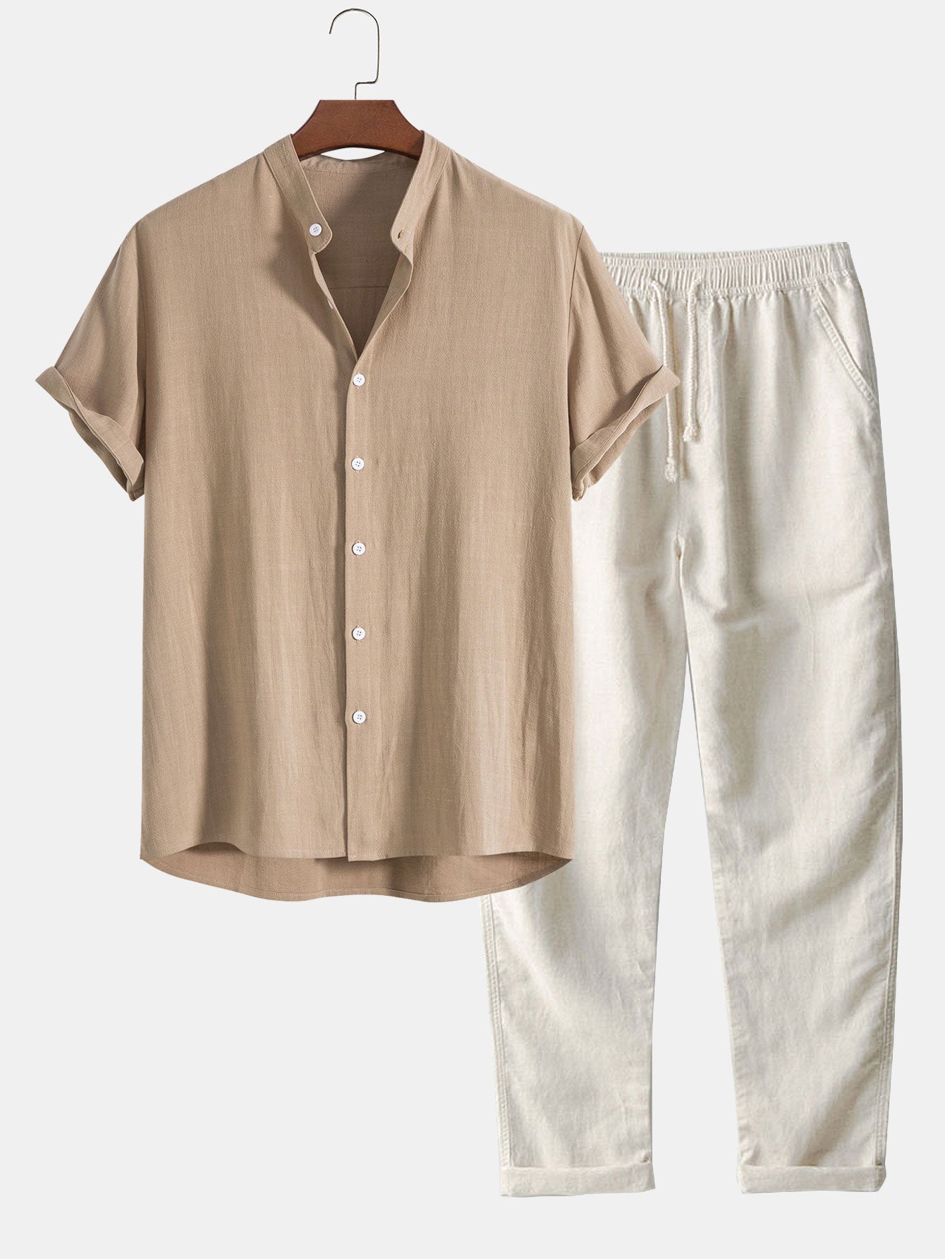 Conjunto De Verano De Dos Piezas Para Hombre