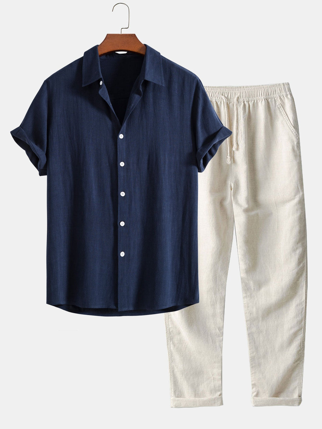 Conjunto De Verano De Dos Piezas Para Hombre