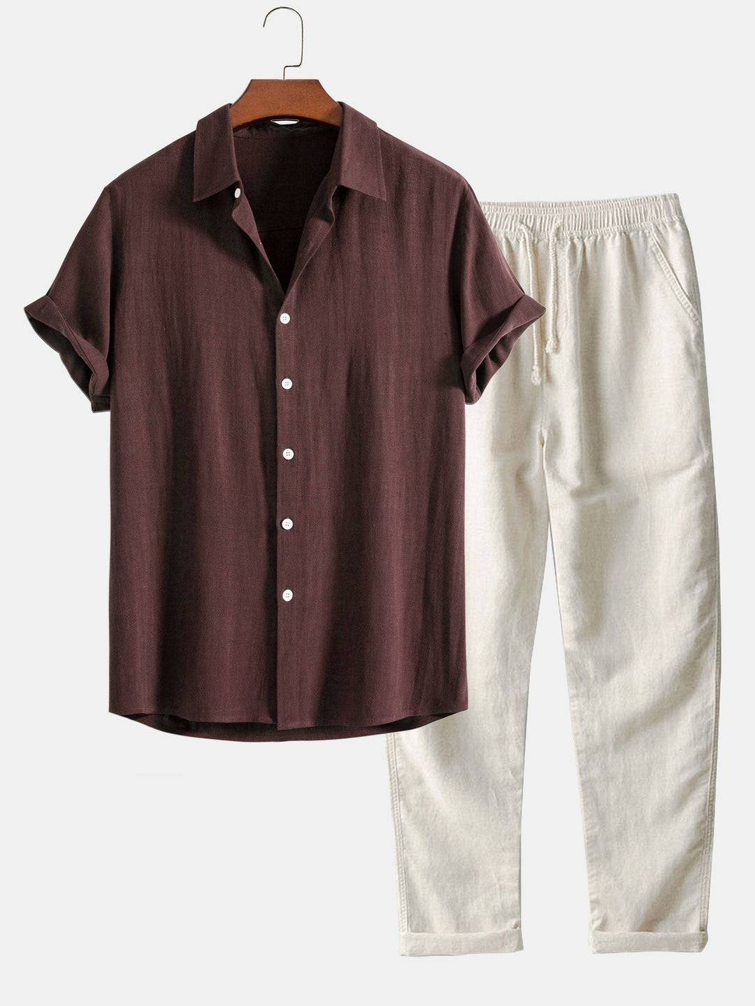 Conjunto De Verano De Dos Piezas Para Hombre