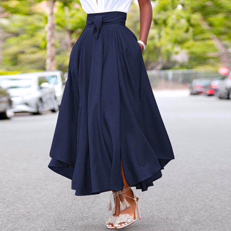 Falda Larga Maxi Para Mujer