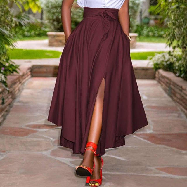 Falda Larga Maxi Para Mujer