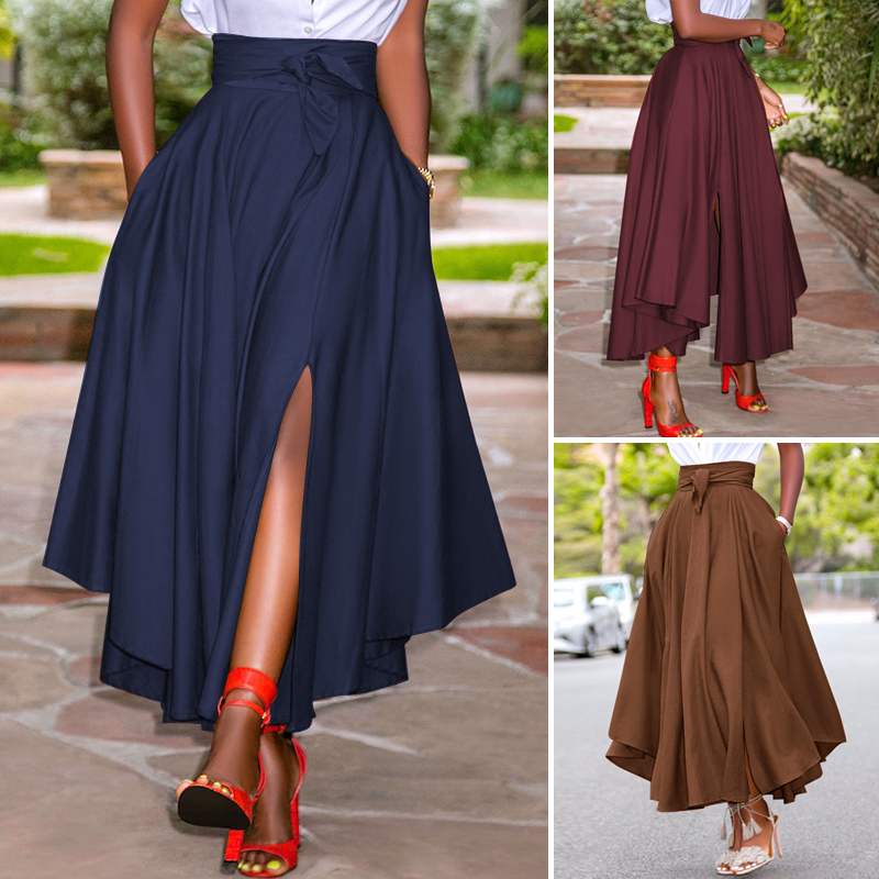 Falda Larga Maxi Para Mujer