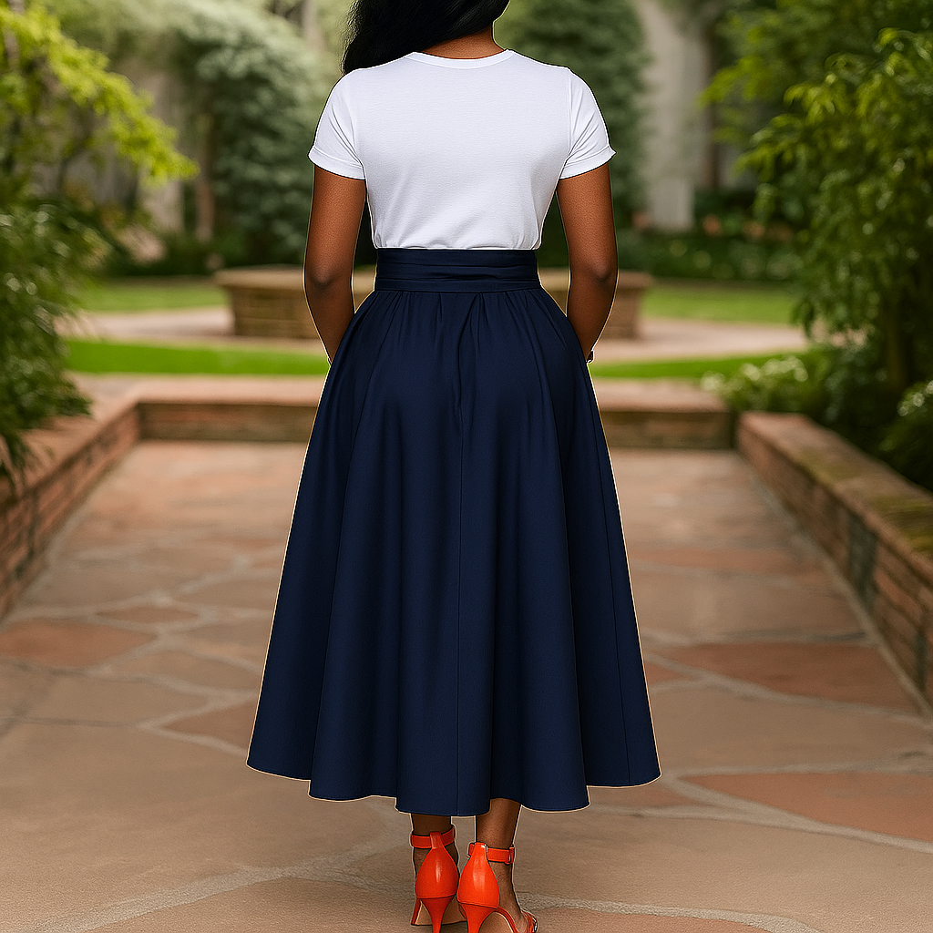 Falda Larga Maxi Para Mujer