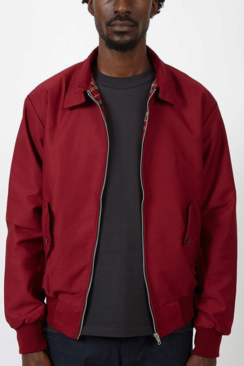 Cazadora Bomber Con Cremallera Para Hombre