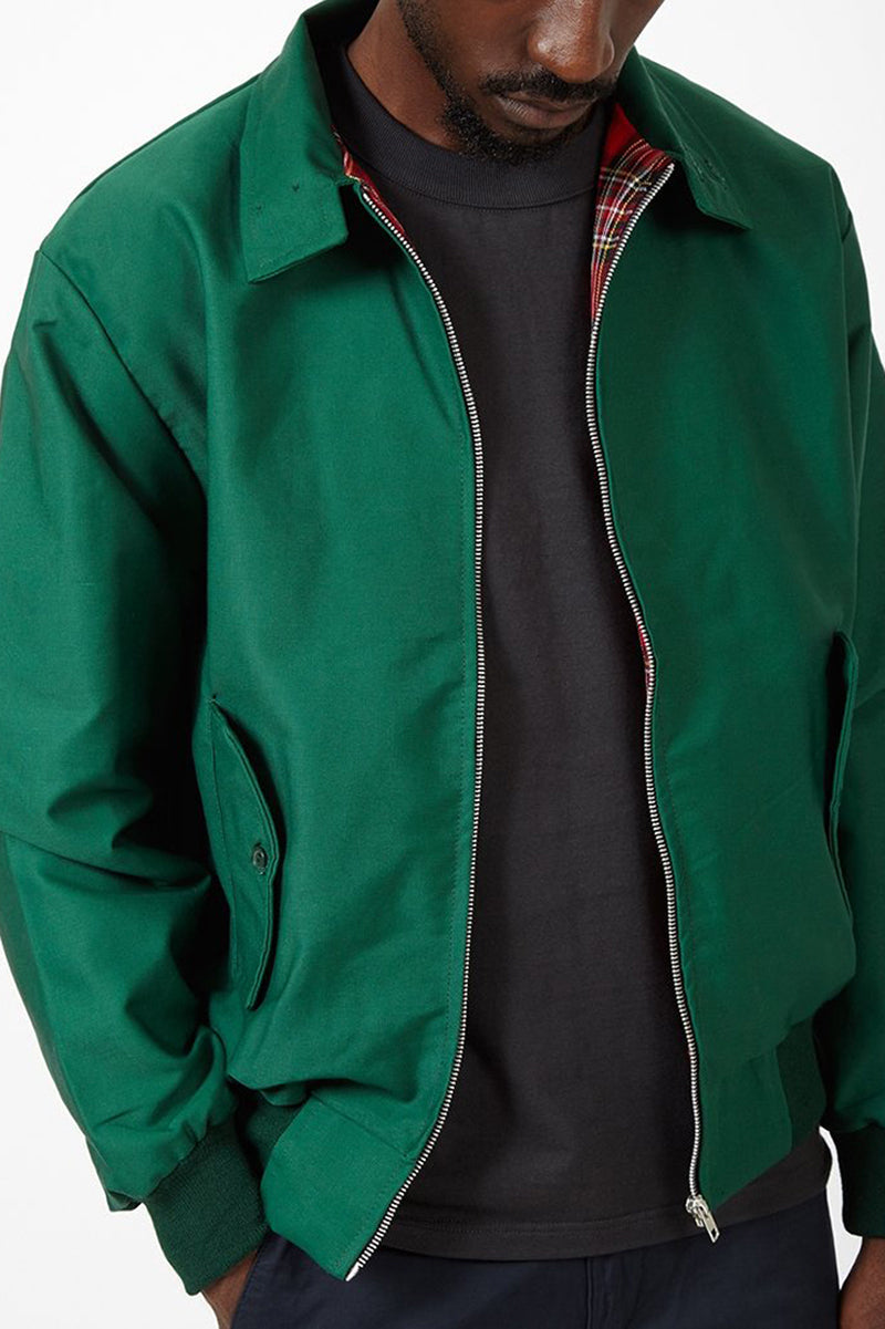 Cazadora Bomber Con Cremallera Para Hombre