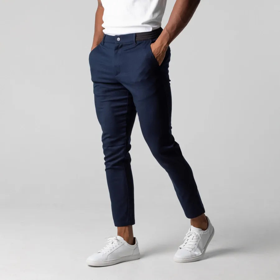 Pantalones Cortos Entallados Para Hombre