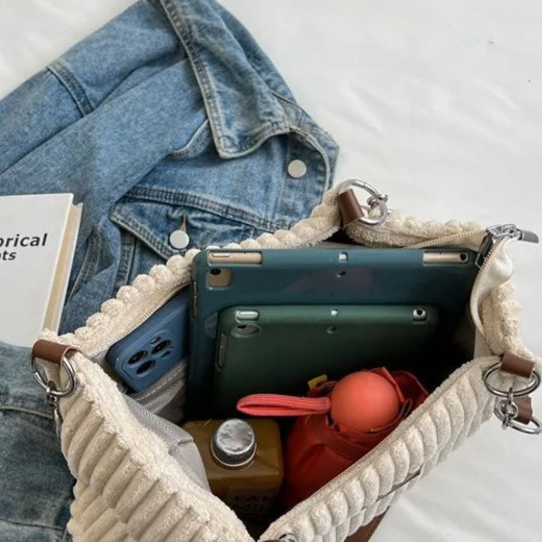 Bolso Grande De Hombro Para Mujer