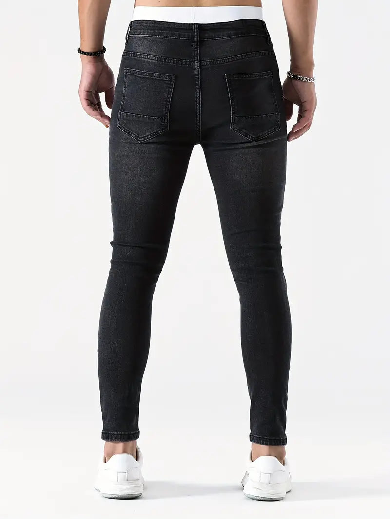 Vaqueros Slim Fit Para Hombre