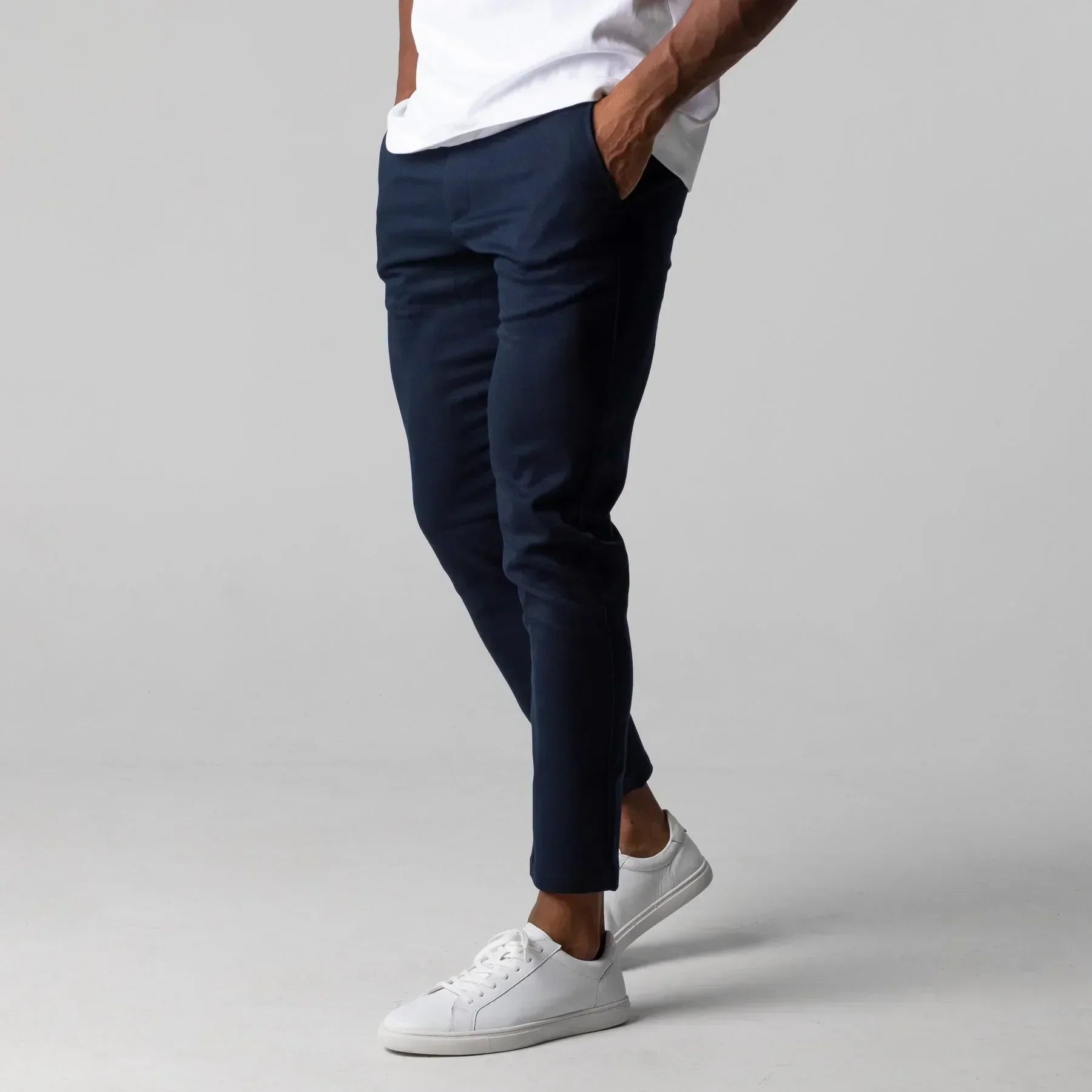 Pantalones Cortos Entallados Para Hombre