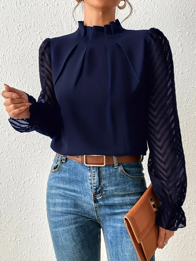 Top Plisado Para Mujer