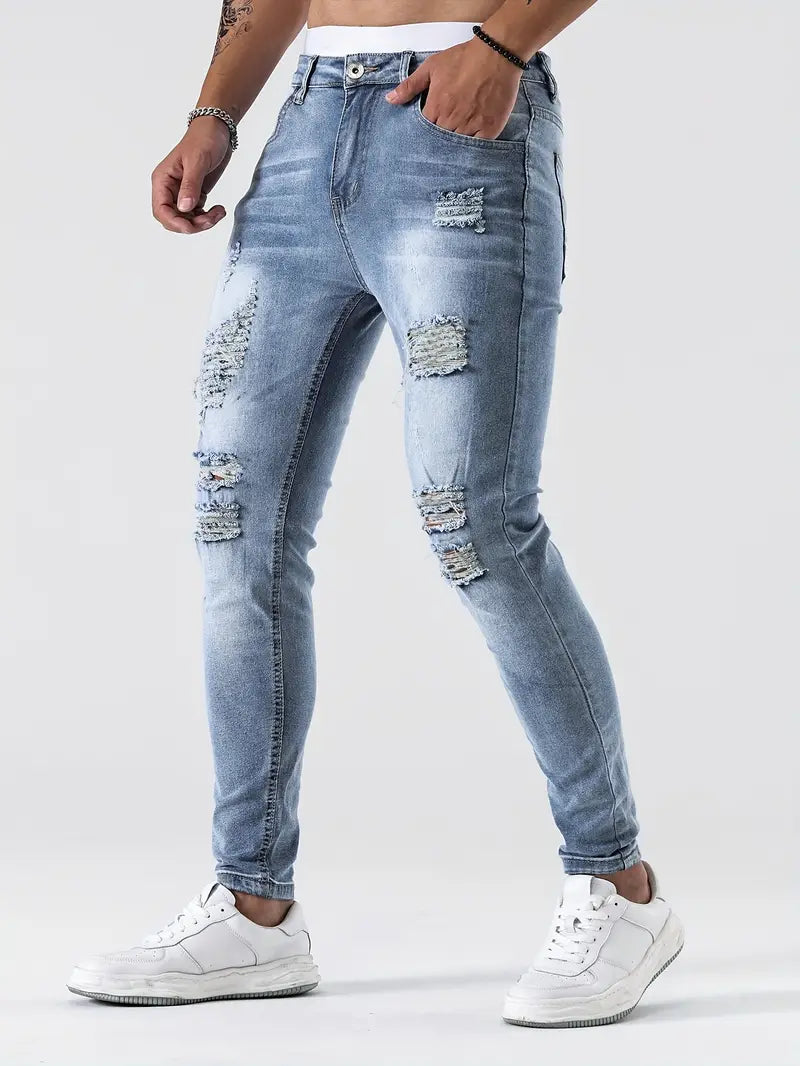 Vaqueros Slim Fit Para Hombre
