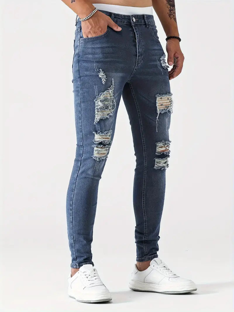 Vaqueros Slim Fit Para Hombre