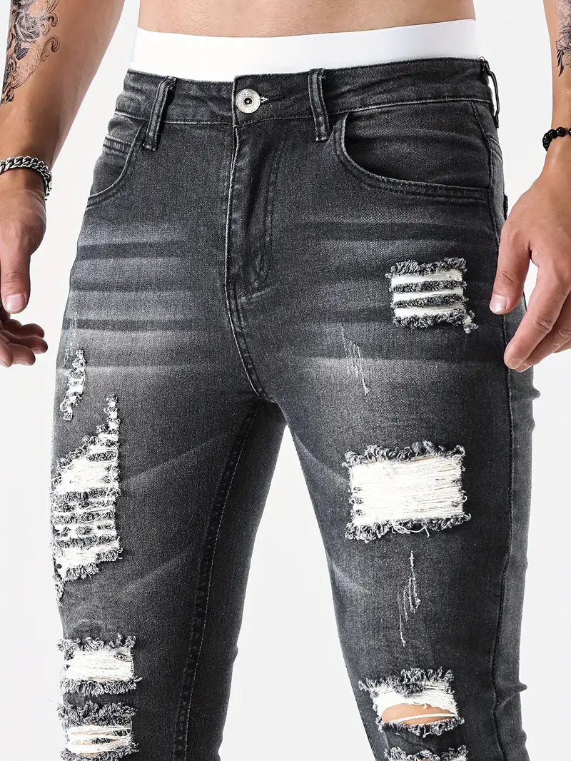 Vaqueros Slim Fit Para Hombre