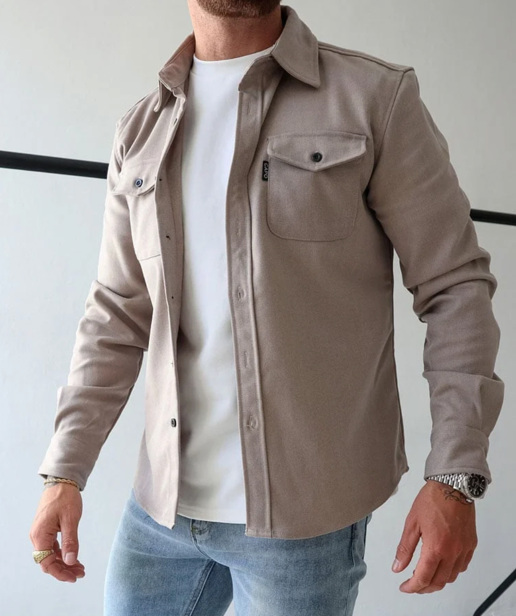 Camisa De Manga Larga Para Hombre
