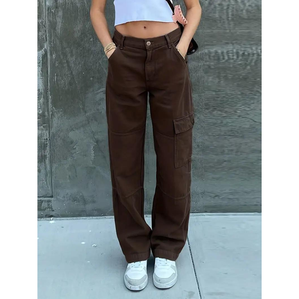 Pantalones Cargo Para Mujer