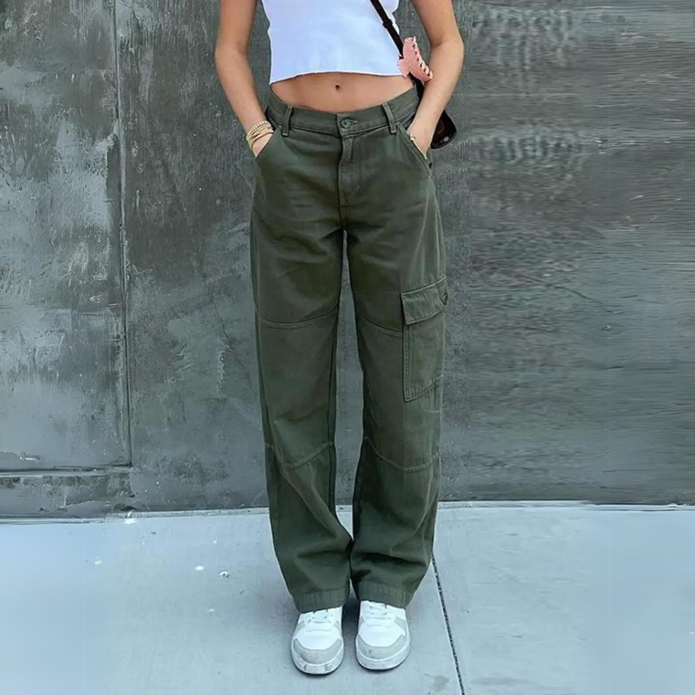 Pantalones Cargo Para Mujer