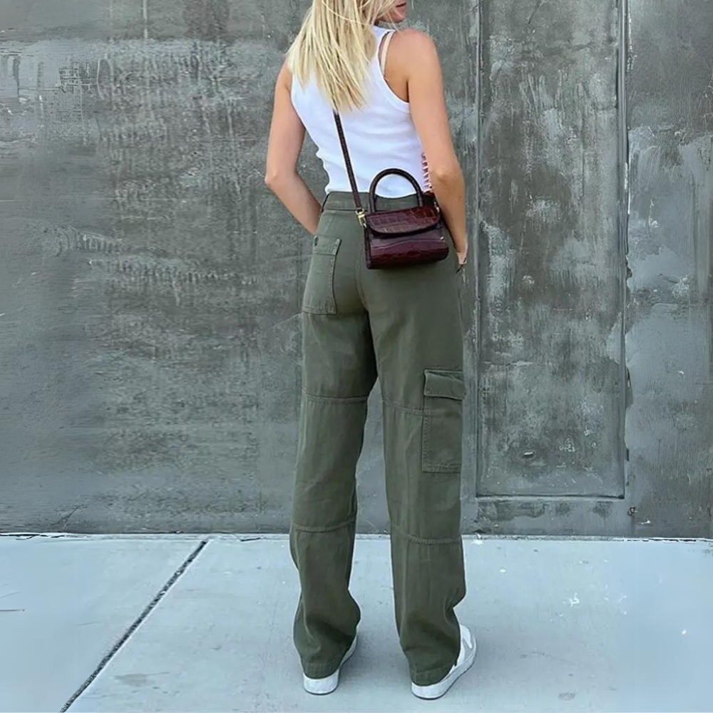 Pantalones Cargo Para Mujer