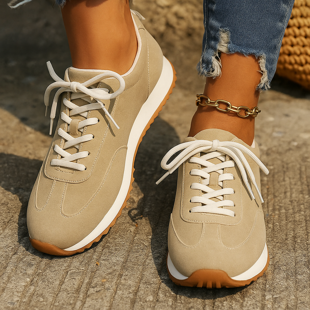 Zapatillas Con Suela Elevada Para Mujer