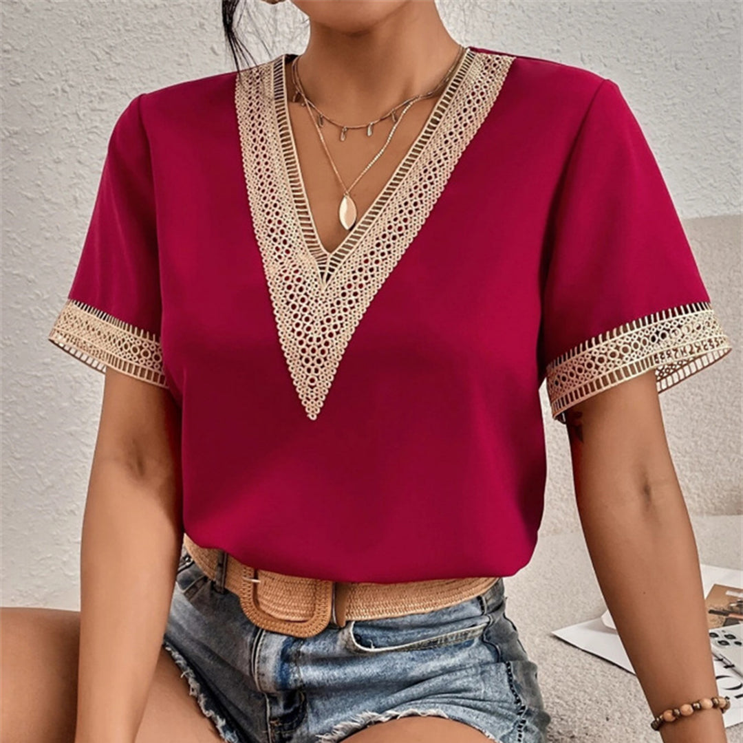Top De Manga Corta Para Mujer