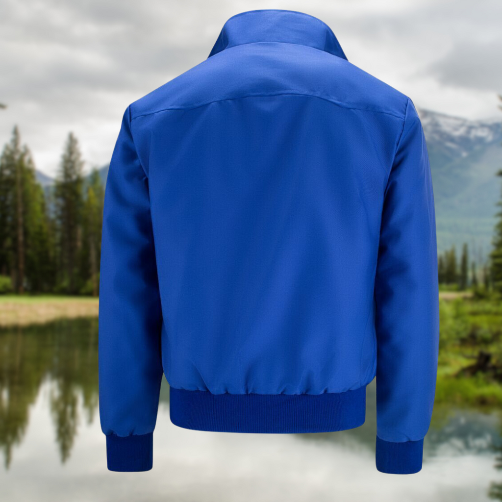 Cazadora Bomber Con Cremallera Para Hombre