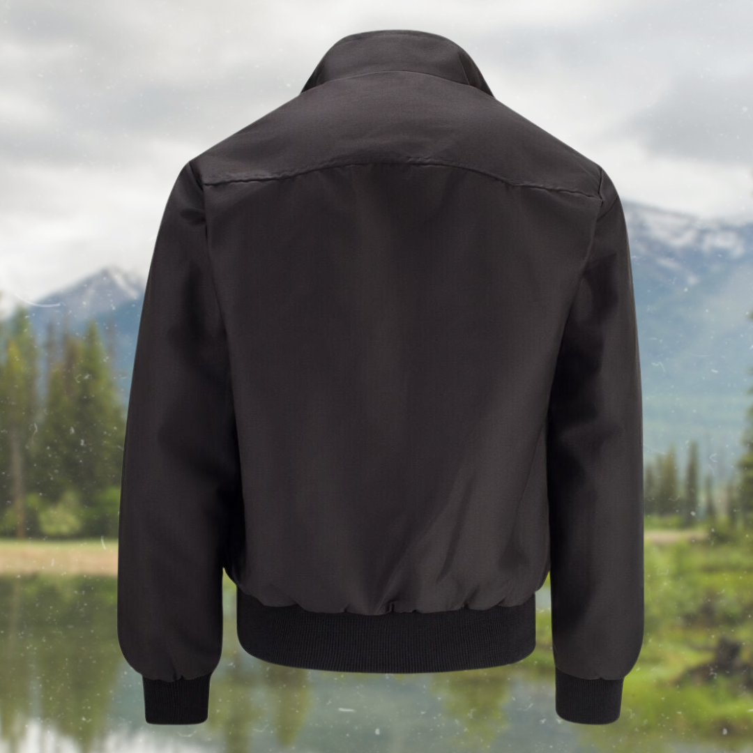 Cazadora Bomber Con Cremallera Para Hombre