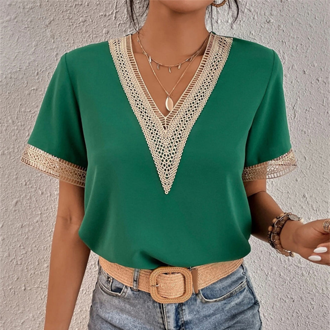Top De Manga Corta Para Mujer
