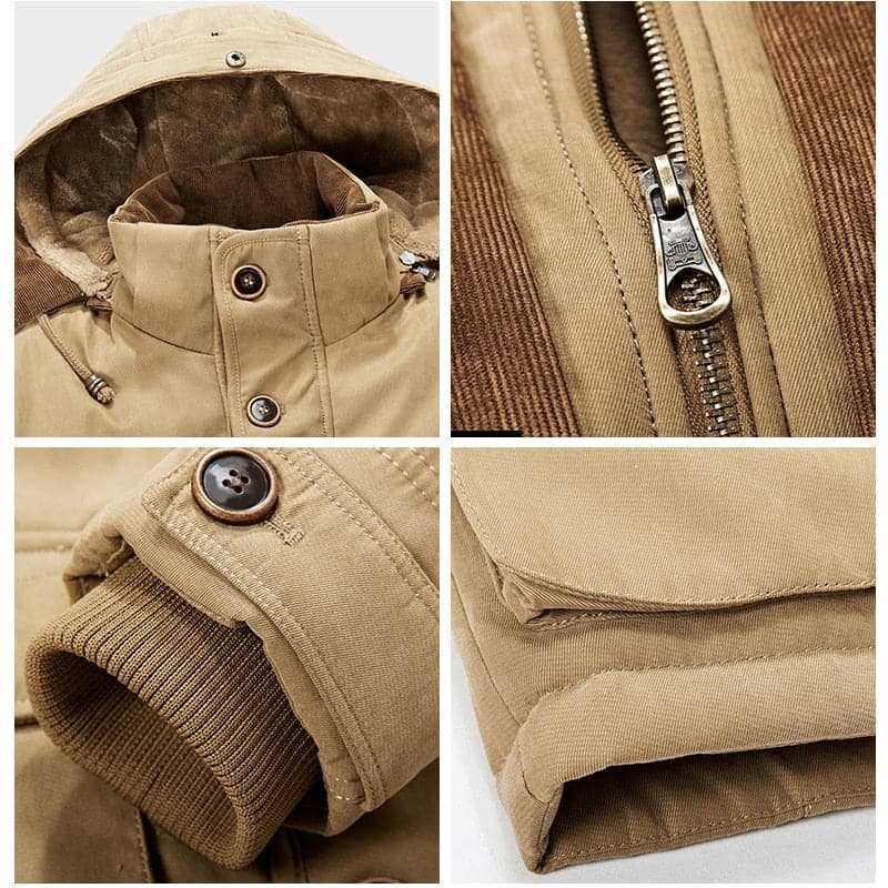 Parka Larga Para Hombre