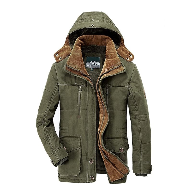 Parka Larga Para Hombre