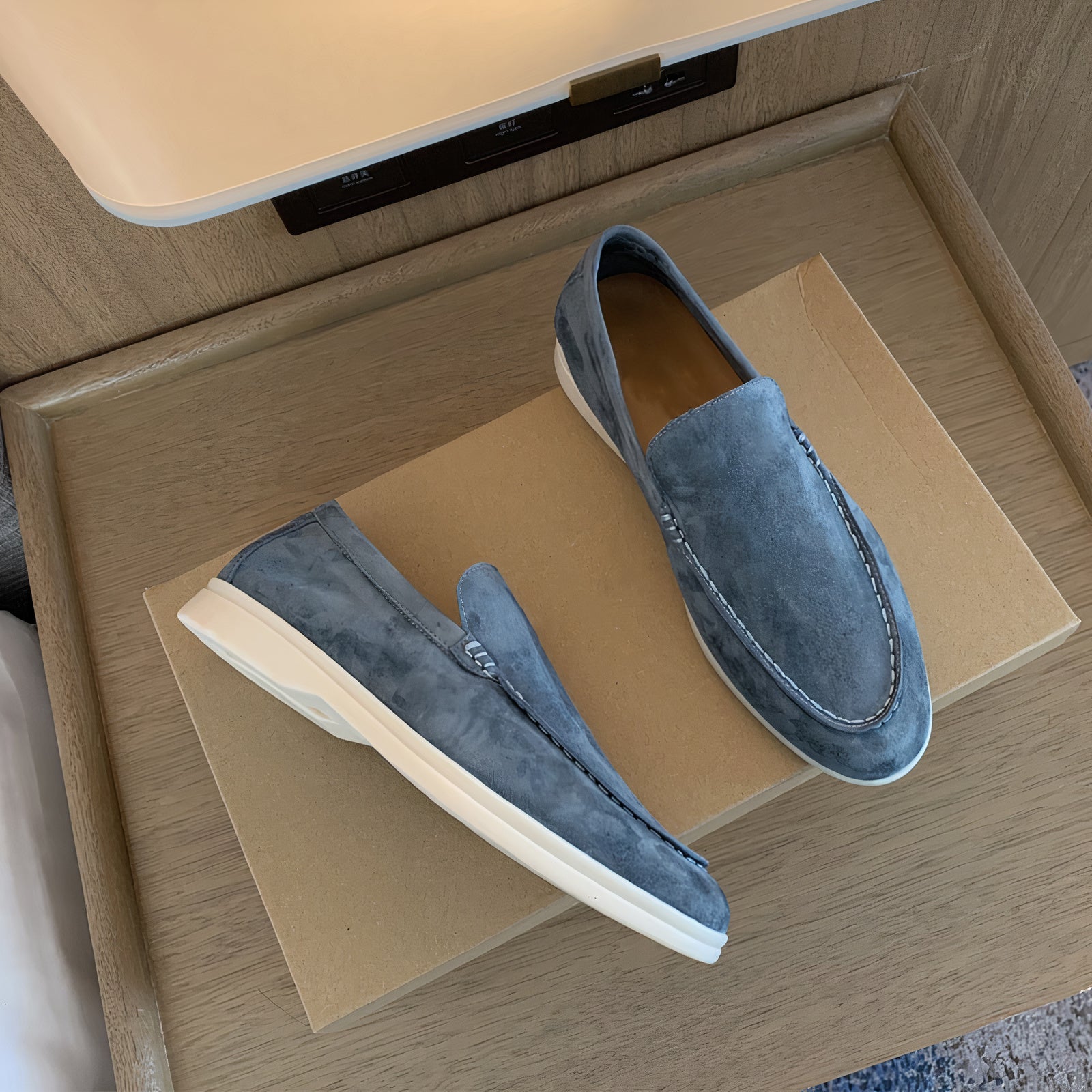 Mocasines Sin Cordones Para Hombre