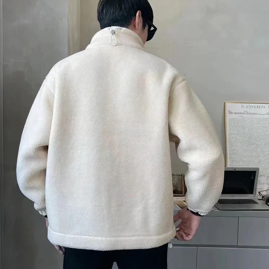 Chaqueta Con Cremallera Para Hombre