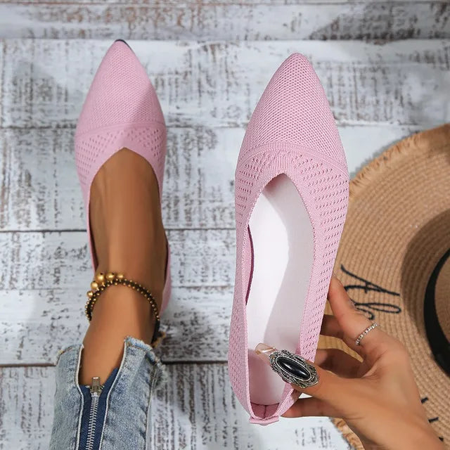 Zapatos De Punta Fina Para Mujer