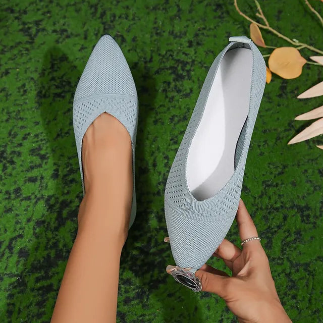 Zapatos De Punta Fina Para Mujer