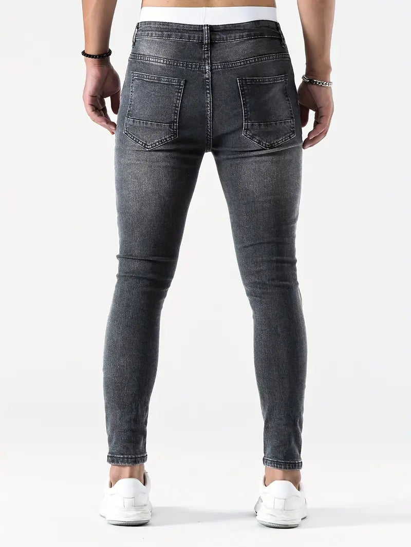Vaqueros Slim Fit Para Hombre