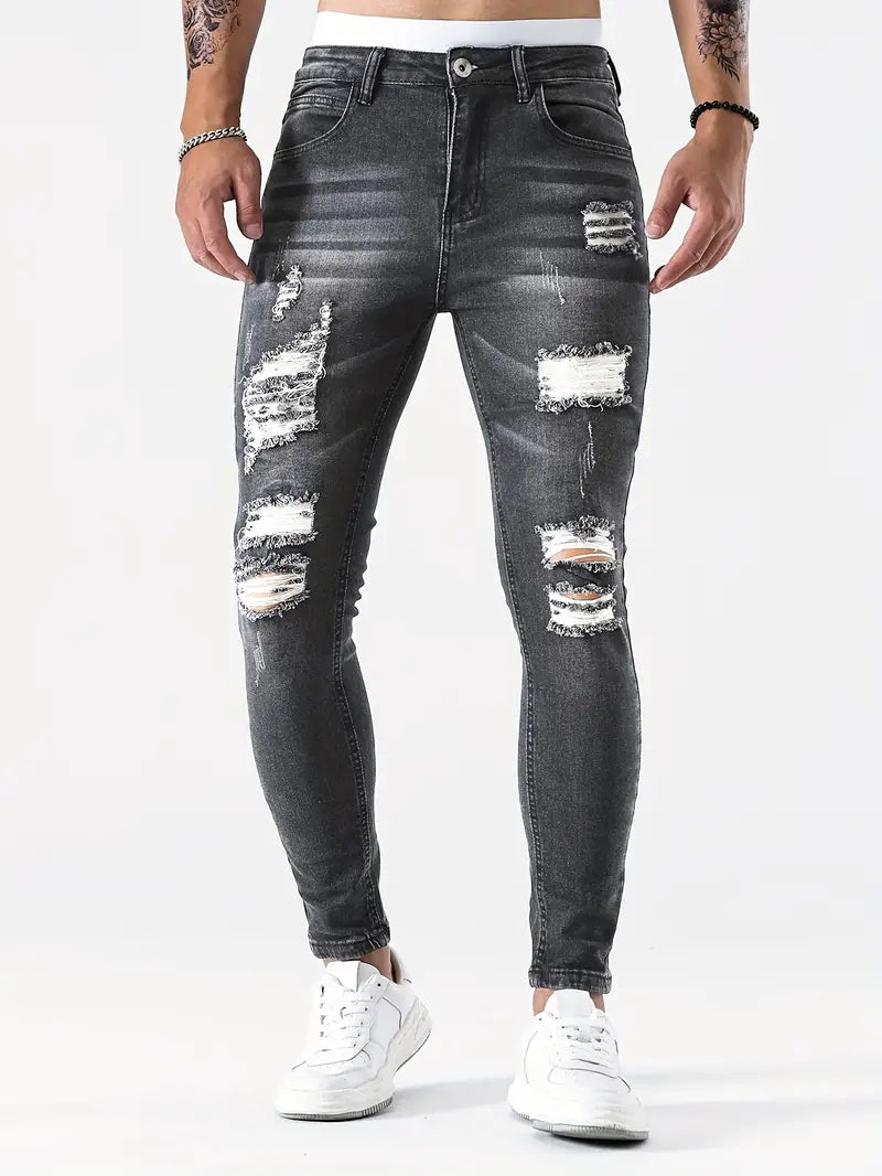 Vaqueros Slim Fit Para Hombre