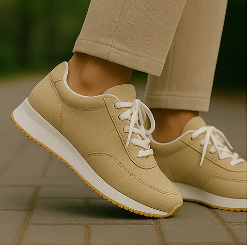 Zapatillas Con Suela Elevada Para Mujer