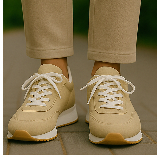 Zapatillas Con Suela Elevada Para Mujer