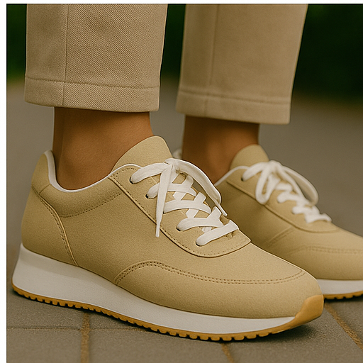 Zapatillas Con Suela Elevada Para Mujer