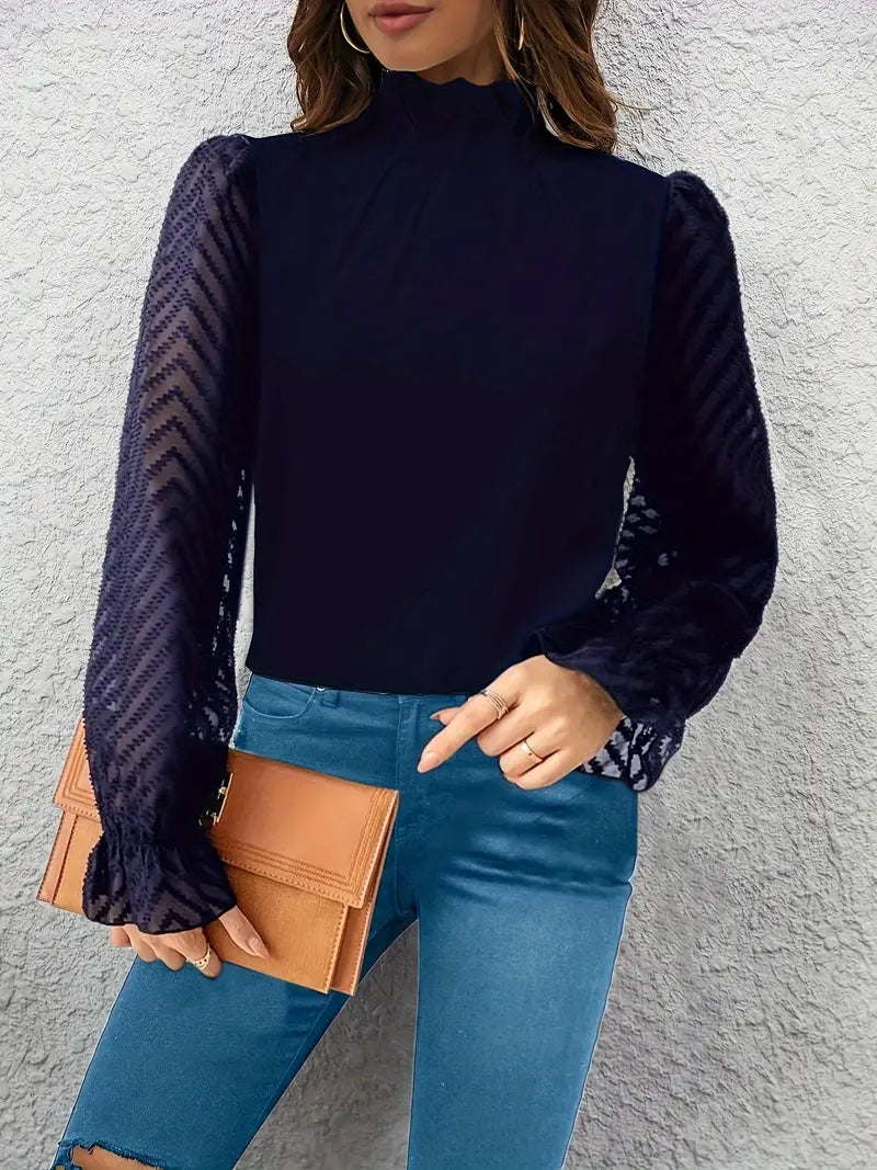 Top Plisado Para Mujer