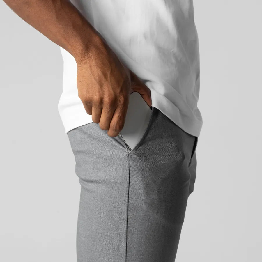 Pantalones Cortos Entallados Para Hombre