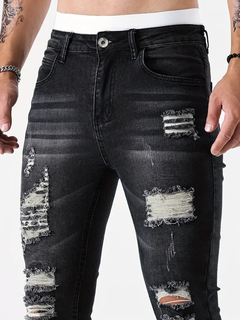 Vaqueros Slim Fit Para Hombre