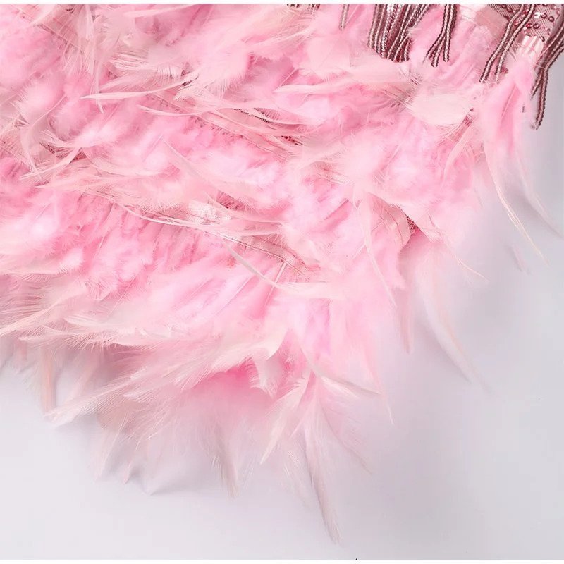 Vestido De Cóctel Corto Con Brillo Para Mujer