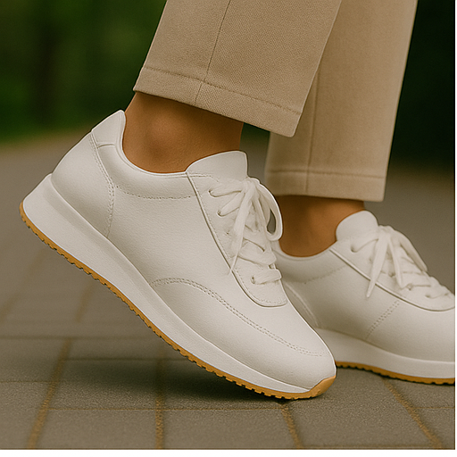 Zapatillas Con Suela Elevada Para Mujer