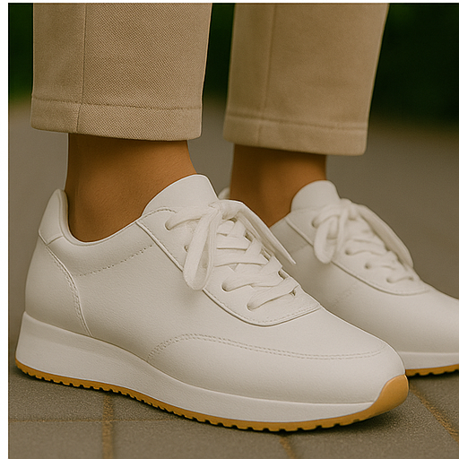 Zapatillas Con Suela Elevada Para Mujer